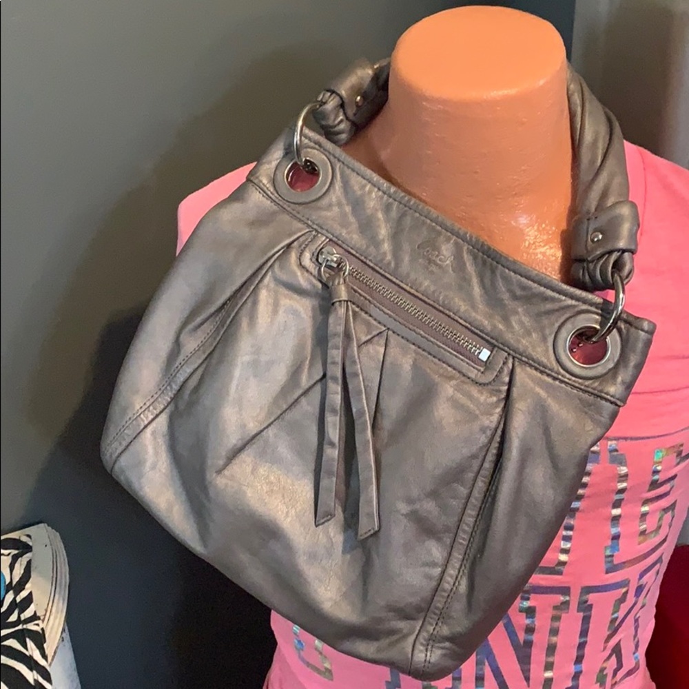 Vintage all leather coach
